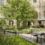 Terrasse Côté Jardin d'Epona au Grand Hôtel-Dieu à Lyon