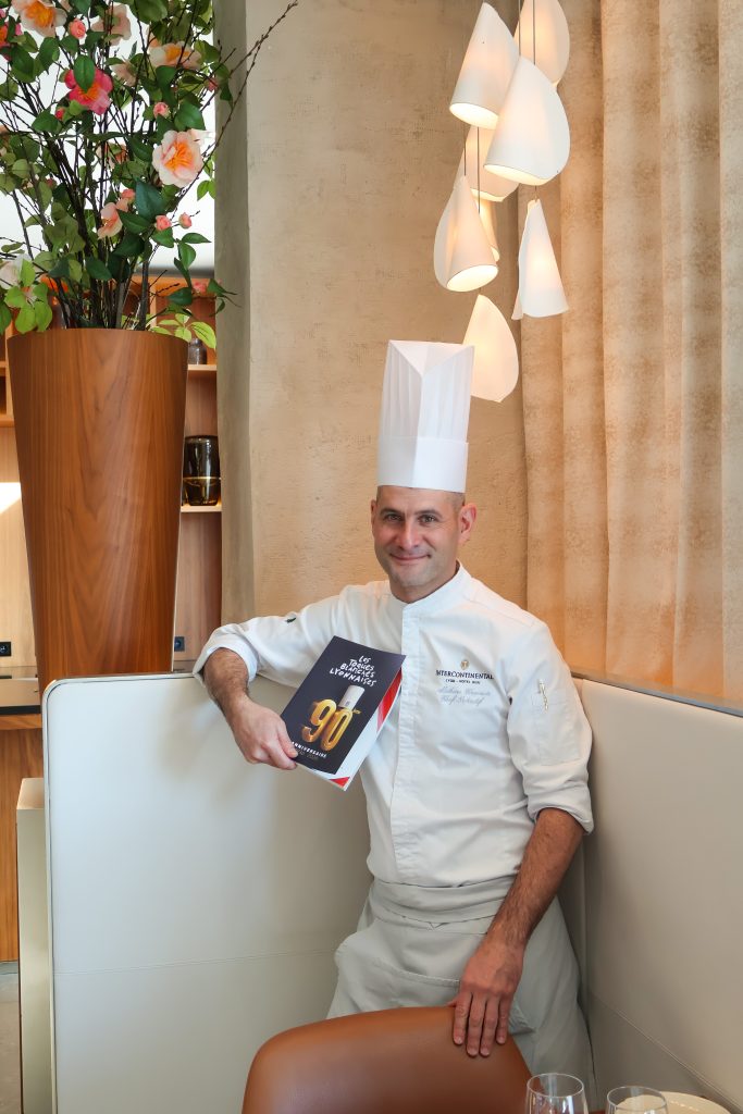 Chef Mathieu Charrois - membre de Toques Blanches Lyonnaises