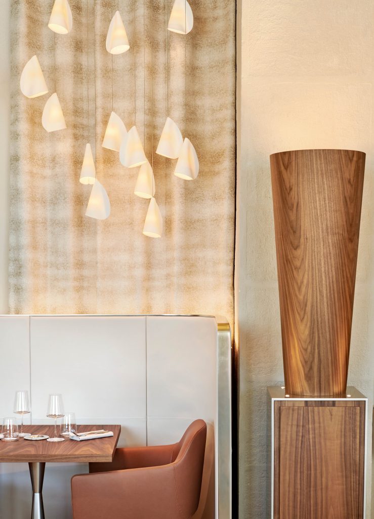 Salle du restaurant Epona au Grand Hôtel-Dieu à Lyon